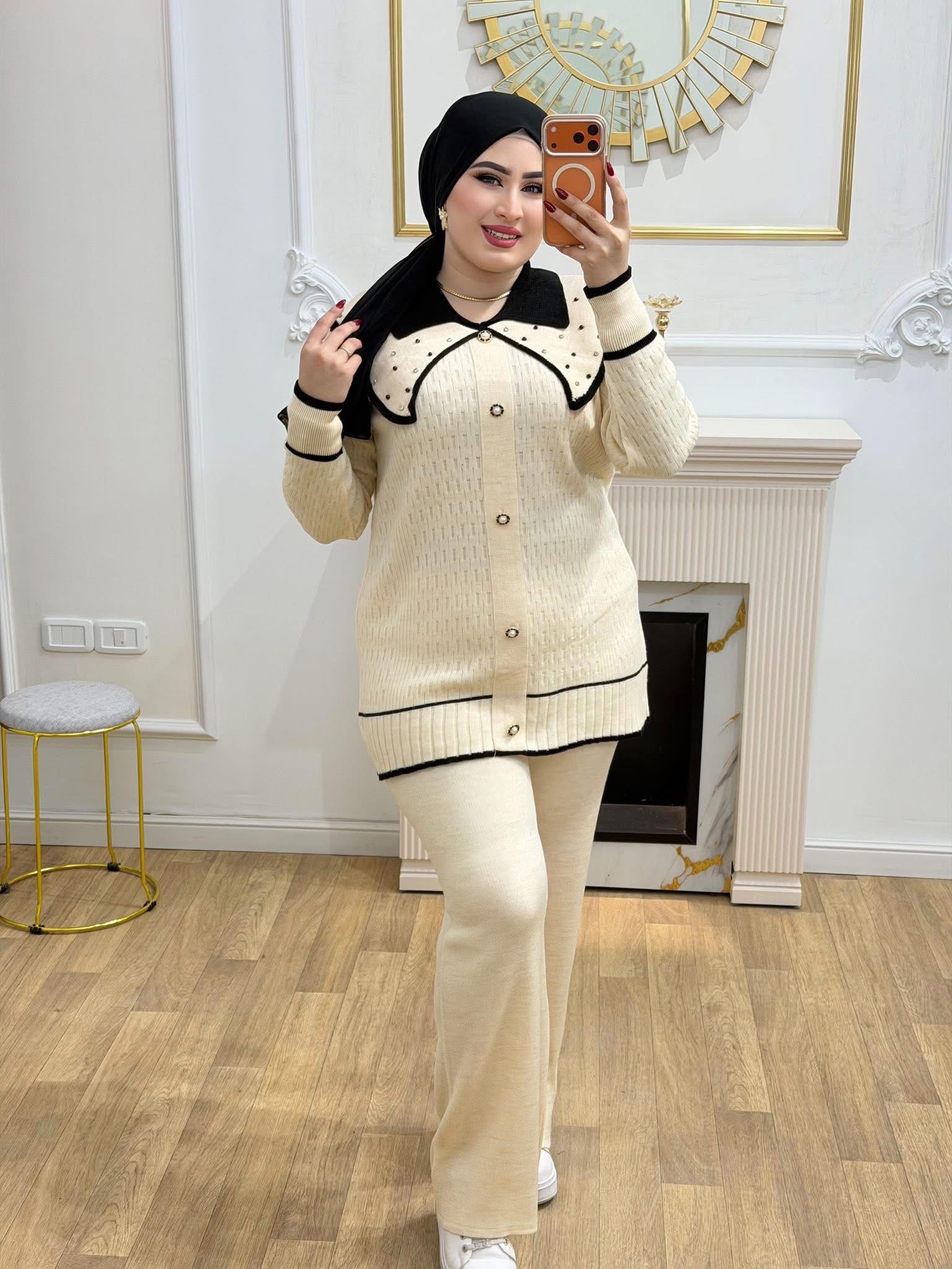 Elegant Knit 2-Piece Set – Modest Chic Outfit